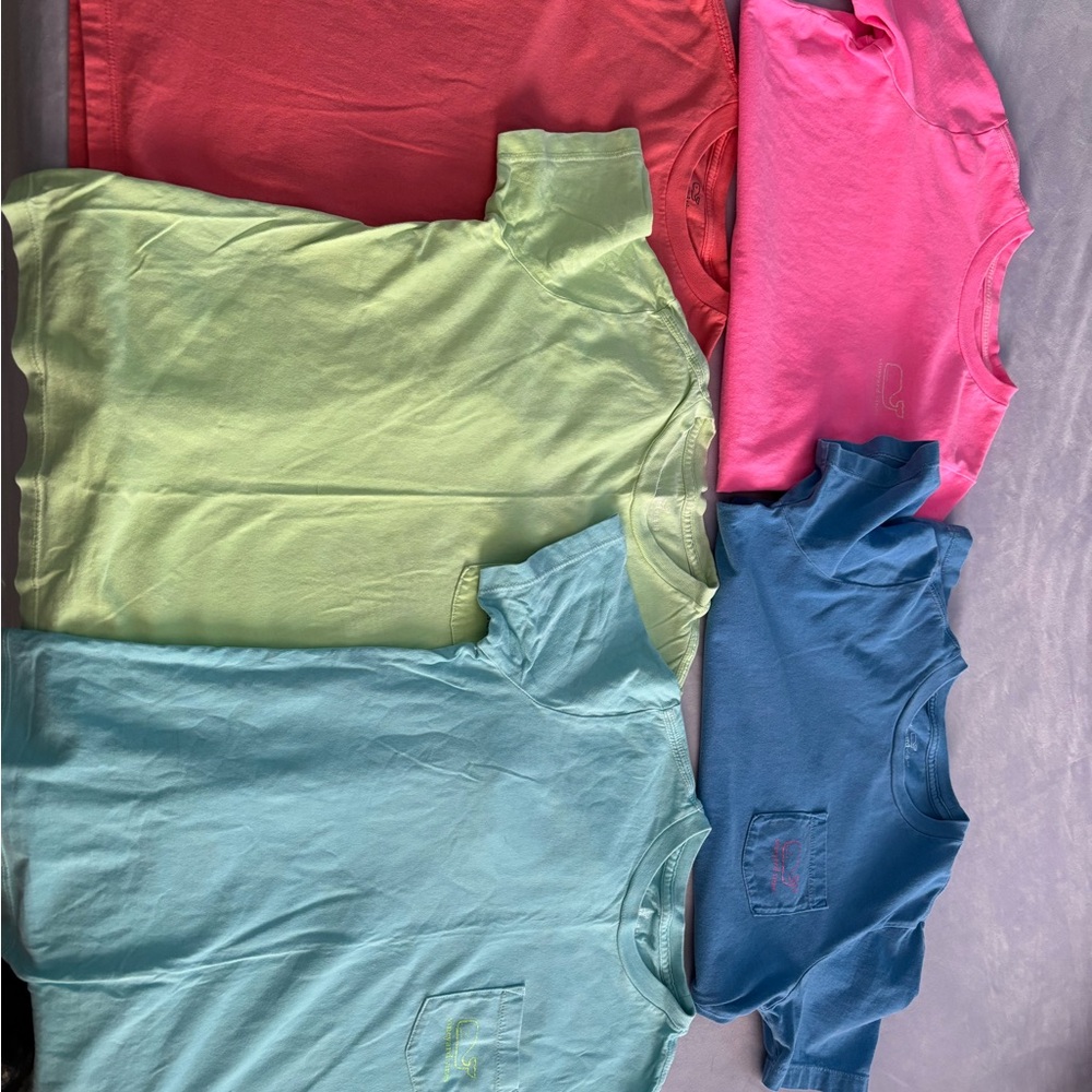 Boys Vineyard Vines T shirt Lot.  Size 7